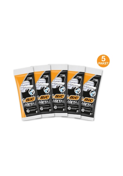 Bic Metal Kullan-At Tıraş Bıçağı 5x5'li