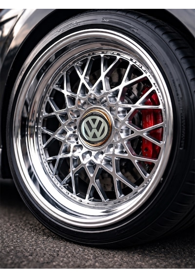 Volkswagen Jant Göbeği 4 Lü Oto Universal Jant Göbeği Damla Etiket 3d Jant Arması Damla Sticker Seti Çok Renkli