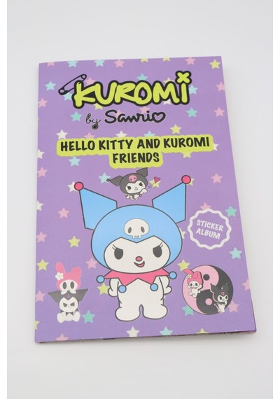 Kuromi Sticker Albüm Çok Renkli