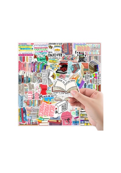 25'li Su Geçirmez Opak Sticker Seri : 6