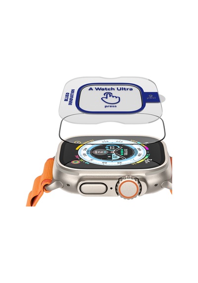 Corning Gorilla Hd Glass Protector49mm Apple Uyumlu  Watch Ultra Ekran Ko
