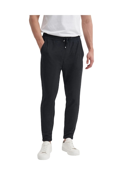 Cazador Erkek Regular Fit Süet Eşofman Altı Siyah