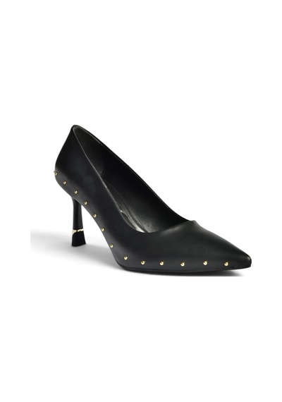 Fox Shoes Z308400409 Siyah İnce Topuklu Pimli Kadın Ayakkabı