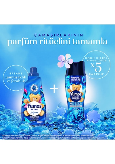 Yumoş Çamaşır Parfümü Mavi Şakayık 200g X1 Diğer