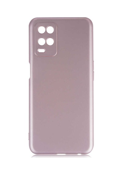 Noktaks - Oppo A54 4g Uyumlu - Kılıf Mat Soft Esnek Premier Silikon Kapak - T17468 - Rose Gold Rose Gold