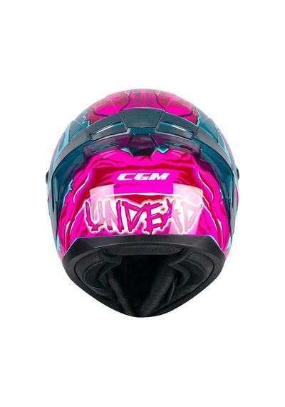 Cgm 330r Rıot Undead Kapalı Kask Mavi/rosa-m