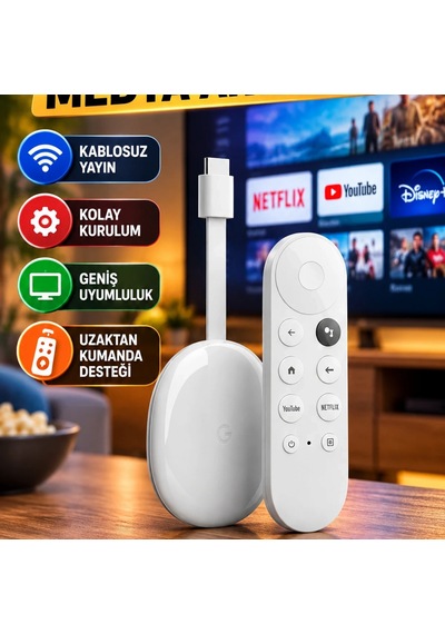 Akıllı Tv Medya Aktarıcı Kablosuz Yayın, Kolay Kurulum Ve Uzaktan Kumanda Desteği Diğer