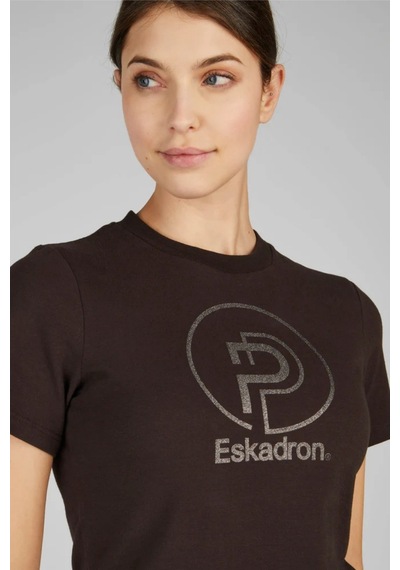 Eskadron 24 Platinum Kadın T - Shirt Slim Fit Kahverengi