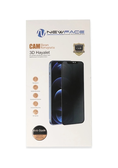 Uray Store Xiaomi Mi 15 3d Antistatik Hayalet Cam Ekran Koruyucu - Siyah