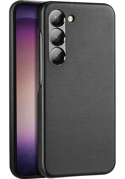 Dux Ducis Sm Galaxy Uyumlu S23 Plus Grit Series Pu Premium Kılıf- 5775 Siyah