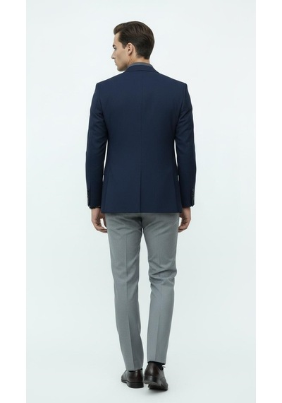 Plus Scorpion Erkek Kendinden Örmeli Çift Düğmeli Blazer Ceket Tek Yırtmaçlı, Modern Klasik Kesim Lacivert Plus Scorpion Erkek Kendinden Örmeli Çift Düğmeli Blazer Ceket Tek Yırtmaçlı, Modern Klasik Kesim Lacivert