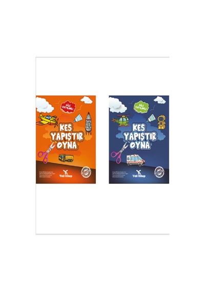 Okul Öncesi Kes-Yapıştır-Oyna Seti 2 Li Set