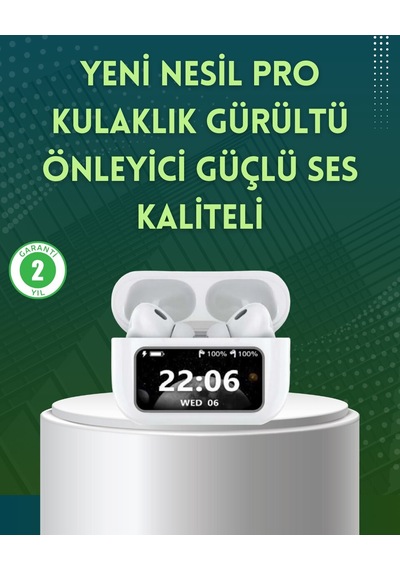 Yüksek Bass Ve Güçlü Ses Özellikli Akıllı Bluetooth Kulaklık Dokunmatik Kontrol 1