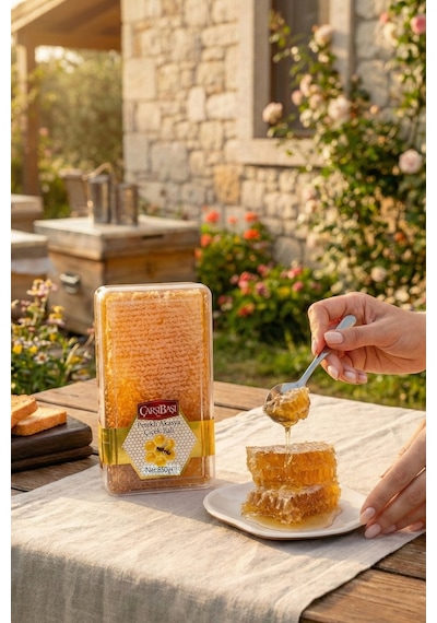 Petekli Akasya Çiçek Balı 850 Gr