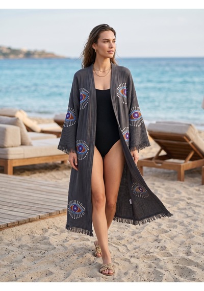 Brandsmiths Anthracite Visionguard Kimono Sarı