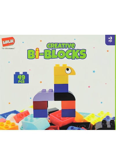 49 Parça Araçlı Yaratıcı Bloklar