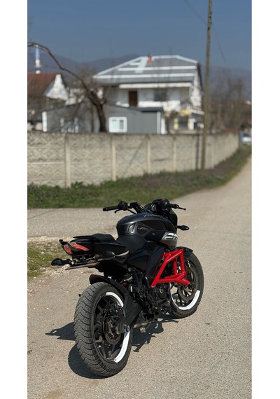 Pulsar Ns200 Uyumlu Ön Koruma Demiri Kırmızı