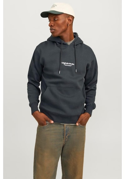Jack & Jones Jorvesterbro Sweat Hood Noos 12241687 Antrasit 001