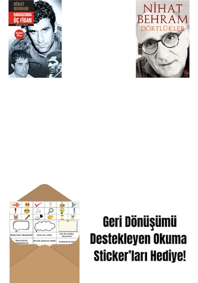 Darağacında Üç Fidan Ciltli + Dörtlükler + Okuma Sticker'ları
