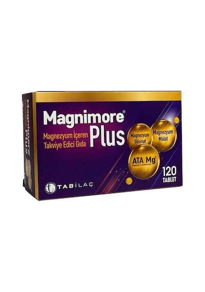 Magnimore Plus Magnezyum 2 x 120 Tablet