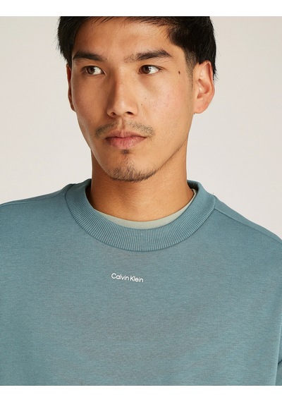 Calvin Klein Calvın Kleın Erkek Sweatshırt K10k112870-cfq K10k112870-cfq Mavi Mavi