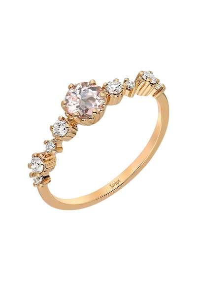 Sirius Pırlanta Ve Morganite Taşlı Petra Yüzük 0802R0027
