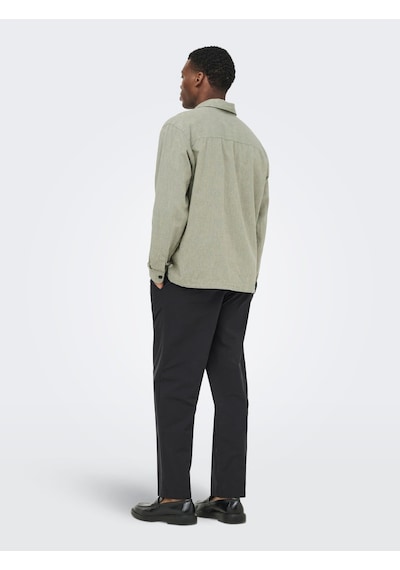 Only & Sons Sinus Tapered Erkek Siyah Pantolon 22037322-jbk