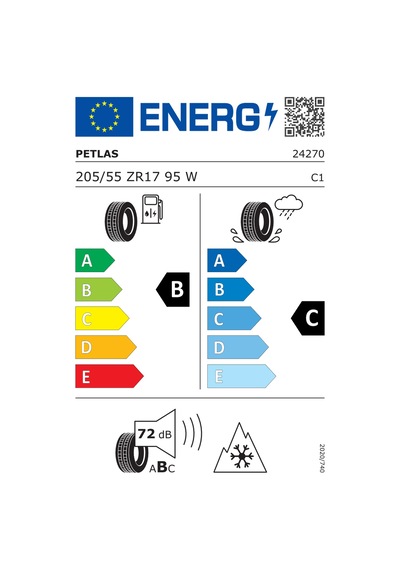 Petlas 205/55R17 95W Multi Action Pt565 Dört Mevsim Lastiği - 2026