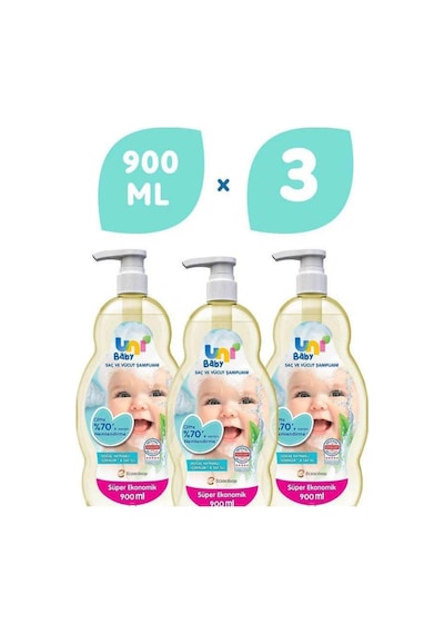 900 Ml Şampuan Set