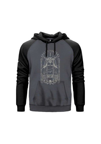 Alice Cooper Too Close For Comfort Kırmızı Renk Reglan Kol Sweatshirt Kapşonlu