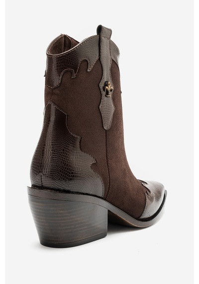 Luvishoes Luvi Shoes Loel Kahverengi Süet Kahverengi Desenli Kadın Kalın Topuklu Western Bot Kahverengi Süet Luvishoes Luvi Shoes Loel Kahverengi Süet Kahverengi Desenli Kadın Kalın Topuklu Western Bot Kahverengi Süet