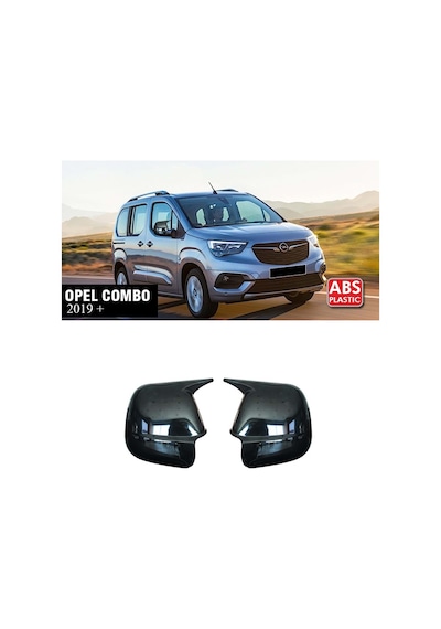 Opel Combo Batman Yarasa Ayna Kapağı Piona Black Abs 2019+