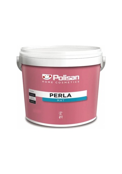 Polisan Perla Mat Plastik Boya - Beyaz 2,5 Lt