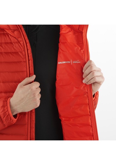 Salomon Elıxır Mıcro Down Erkek Outdoor Montu Cherry Tomato Lc2339400 Kırmızı
