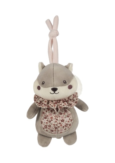 Pasito A Pasito Cherry Müzikli Sincap Peluş Flowers Çok Renkli