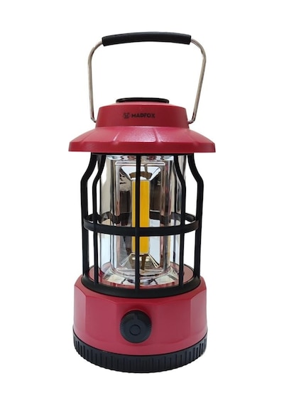 Madfox Brand Glamping Kamp Lambası 400 Lümen Red Çok Renkli