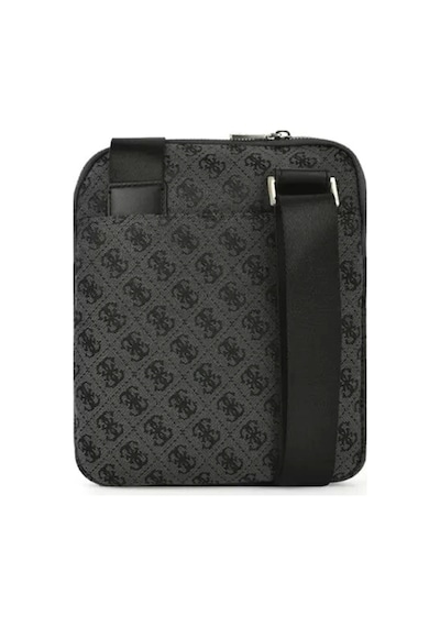 Guess Erkek Siyah Crossbag 4g Logolu Çanta Gri
