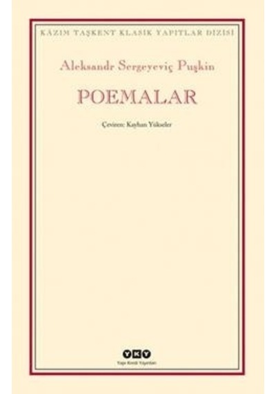 Poemalar - Aleksandr Sergeyeviç Puşkin - Yapı Kredi Yayınları