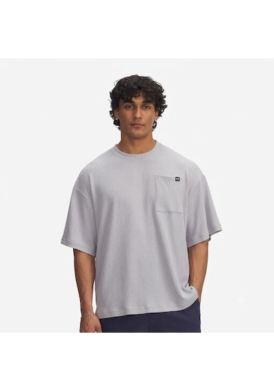 Under Armour Rival Waffle Erkek Gri Tişört