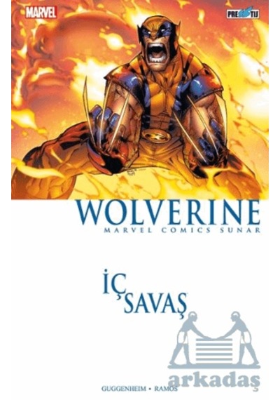 İç Savaş: Wolverine Ciltli Presstij Kitap