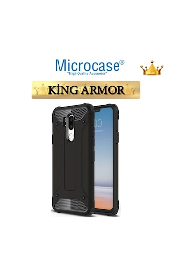 Microcase LG Uyumlu G7 King Serisi Armor Kilif + Cam(Seç) 373053560