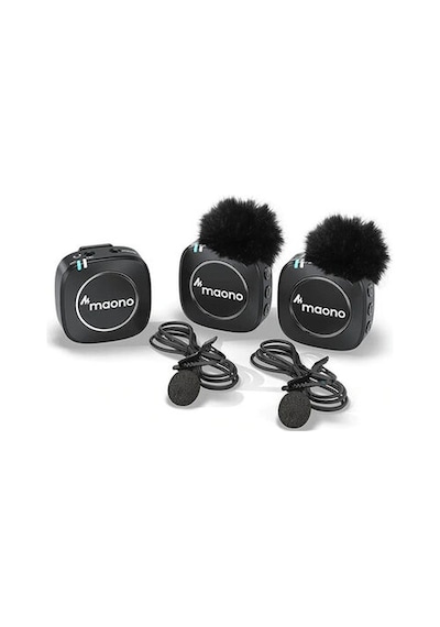 Maono Au-Wm820A2 Dual Kablosuz Yaka Mikrofonu