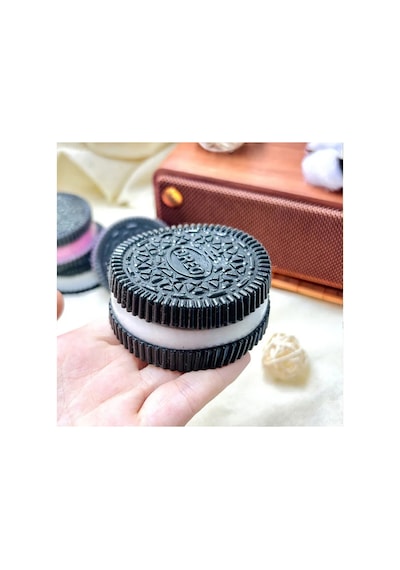 Doreo Bisküvi Sukuşi Mojmoj Orta Boy Paketli Siyah Renk Squishy Çok Renkli