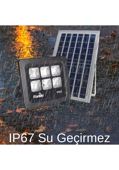 Forlife 60 Watt Güneş Enerjili Solar Projektör