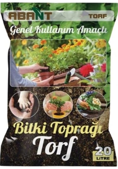 Abant 40x60 Cm 20 Lt Çiçek Toprağı Torf