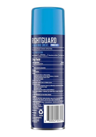 Right Guard Sport Edition Powder Dry Antiperspirant Sprey Deodorant 170gr