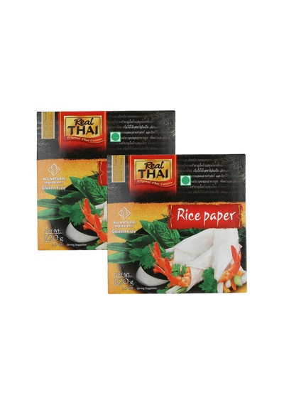 Real Thai Pirinç Yufkası - Rice Paper 22cm 100 Gr 2 Adet
