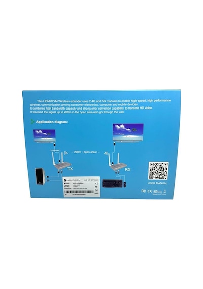 Novacom Nvc-hdwe200 Hdmı/kvm Wireless Extender 200m