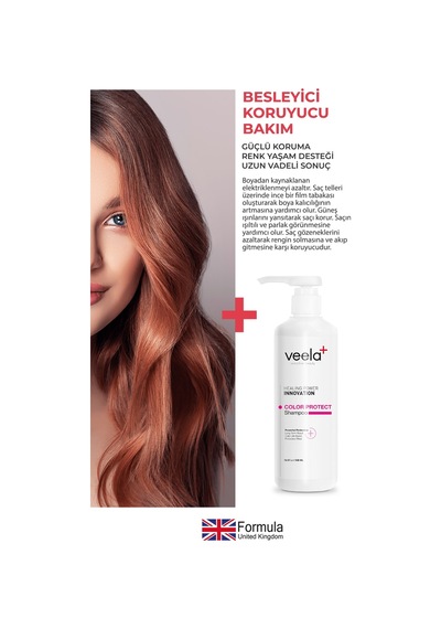 Boyalı Saçlar Için Besleyici Ve Koruyucu Bakım Şampuanı Color Protect Shampoo Boyalı / Röfleli