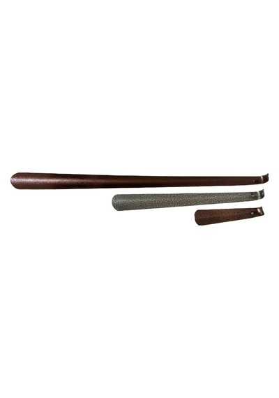 Steppo (3Lü Set) 3 Boy Döküm Boyalı Metal Kerata Ayakkabı Çekeceği